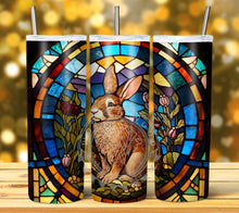 Load image into Gallery viewer, Stained Glass Easter Tumbler Graphics Package