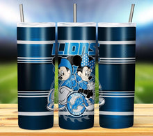 Load image into Gallery viewer, Professional Football Micky and Minnie Tumbler Graphics Package