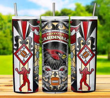 Load image into Gallery viewer, Professional Football Stained Glass v1 Tumbler Graphics Package