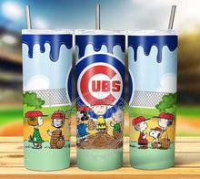 Load image into Gallery viewer, Peanuts Baseball Tumbler Graphics Package