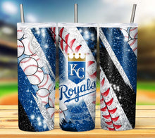 Load image into Gallery viewer, Professional Baseball Glitter Tumbler Graphics Package