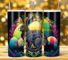 Load image into Gallery viewer, Stained Glass Easter Tumbler Graphics Package