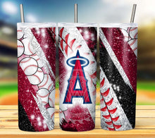 Load image into Gallery viewer, Professional Baseball Glitter Tumbler Graphics Package