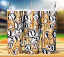 Load image into Gallery viewer, Professional Baseball Seamless Tumbler Graphics Package
