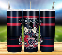 Load image into Gallery viewer, Professional Football Micky and Minnie Tumbler Graphics Package