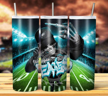 Load image into Gallery viewer, Professional Football Skeleton Tumbler Graphics Package