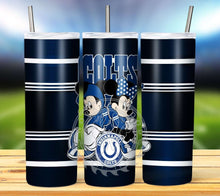 Load image into Gallery viewer, Professional Football Micky and Minnie Tumbler Graphics Package