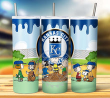 Load image into Gallery viewer, Peanuts Baseball Tumbler Graphics Package