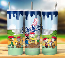 Load image into Gallery viewer, Peanuts Baseball Tumbler Graphics Package