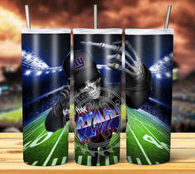 Load image into Gallery viewer, Professional Football Skeleton Tumbler Graphics Package
