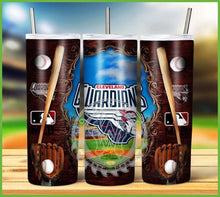 Load image into Gallery viewer, Professional Baseball Wooden Frame Tumbler Graphics Package