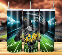 Load image into Gallery viewer, Professional Football Skeleton Tumbler Graphics Package