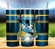 Load image into Gallery viewer, Professional Football Micky and Minnie Tumbler Graphics Package