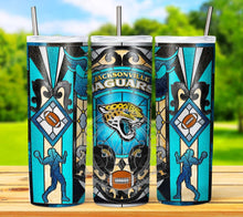 Load image into Gallery viewer, Professional Football Stained Glass v1 Tumbler Graphics Package