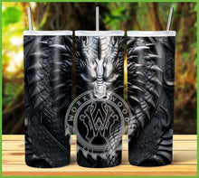 Load image into Gallery viewer, 3D Dragon Tumbler Graphics Package