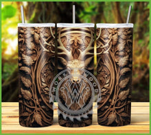 Load image into Gallery viewer, Engraved Deer Tumbler Graphics Package