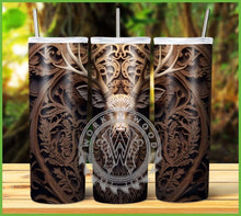 Load image into Gallery viewer, Engraved Deer Tumbler Graphics Package