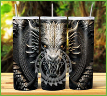 Load image into Gallery viewer, 3D Dragon Tumbler Graphics Package