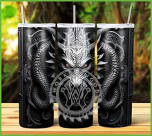 Load image into Gallery viewer, 3D Dragon Tumbler Graphics Package
