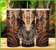 Load image into Gallery viewer, Engraved Deer Tumbler Graphics Package