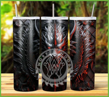 Load image into Gallery viewer, 3D Dragon Tumbler Graphics Package