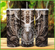 Load image into Gallery viewer, Engraved Deer Tumbler Graphics Package