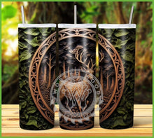 Load image into Gallery viewer, Engraved Deer Tumbler Graphics Package