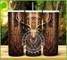 Load image into Gallery viewer, Engraved Deer Tumbler Graphics Package