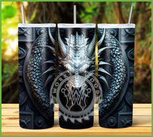 Load image into Gallery viewer, 3D Dragon Tumbler Graphics Package