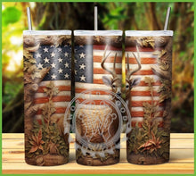 Load image into Gallery viewer, Engraved Deer Tumbler Graphics Package