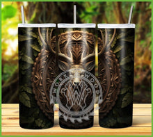 Load image into Gallery viewer, Engraved Deer Tumbler Graphics Package