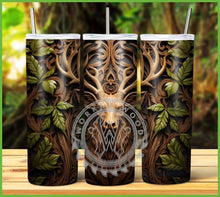 Load image into Gallery viewer, Engraved Deer Tumbler Graphics Package