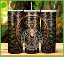 Load image into Gallery viewer, Engraved Deer Tumbler Graphics Package