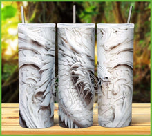 Load image into Gallery viewer, 3D Dragon Tumbler Graphics Package