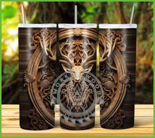Load image into Gallery viewer, Engraved Deer Tumbler Graphics Package