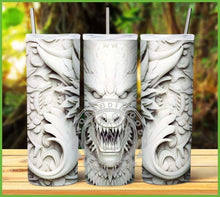 Load image into Gallery viewer, 3D Dragon Tumbler Graphics Package