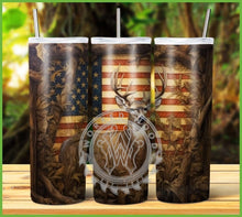 Load image into Gallery viewer, Engraved Deer Tumbler Graphics Package