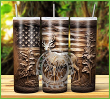 Load image into Gallery viewer, Engraved Deer Tumbler Graphics Package