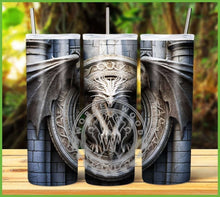 Load image into Gallery viewer, 3D Dragon Tumbler Graphics Package