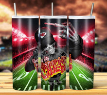 Load image into Gallery viewer, Professional Football Skeleton Tumbler Graphics Package