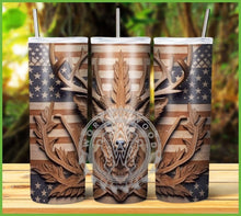Load image into Gallery viewer, Engraved Deer Tumbler Graphics Package