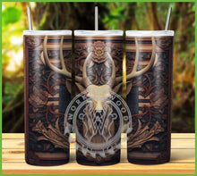 Load image into Gallery viewer, Engraved Deer Tumbler Graphics Package