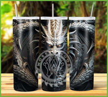 Load image into Gallery viewer, 3D Dragon Tumbler Graphics Package