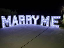 Load image into Gallery viewer, Marry Me: Marquee Letters 4ft