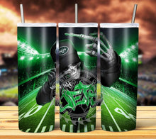 Load image into Gallery viewer, Professional Football Skeleton Tumbler Graphics Package