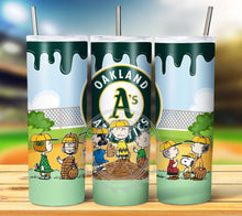 Load image into Gallery viewer, Peanuts Baseball Tumbler Graphics Package