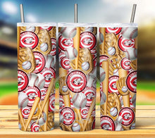 Load image into Gallery viewer, Professional Baseball Seamless Tumbler Graphics Package