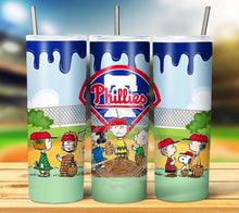 Load image into Gallery viewer, Peanuts Baseball Tumbler Graphics Package