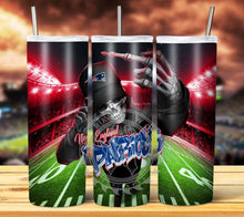 Load image into Gallery viewer, Professional Football Skeleton Tumbler Graphics Package