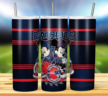 Load image into Gallery viewer, Professional Football Micky and Minnie Tumbler Graphics Package
